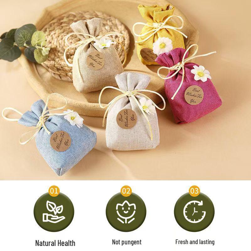 Gardenia Car Air Freshener Pendant: Long-Lasting Odor Removal for Car, Home, Wardrobe, or Shoe Cabinet Sandalwood