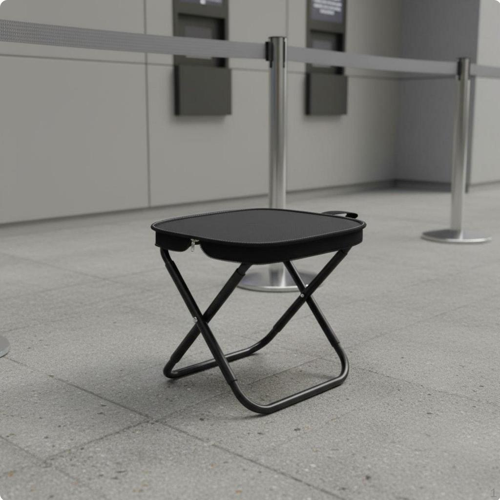 Handbag Folding Stool Foldable Small MultiFunctional Lightweight Camping Chair for