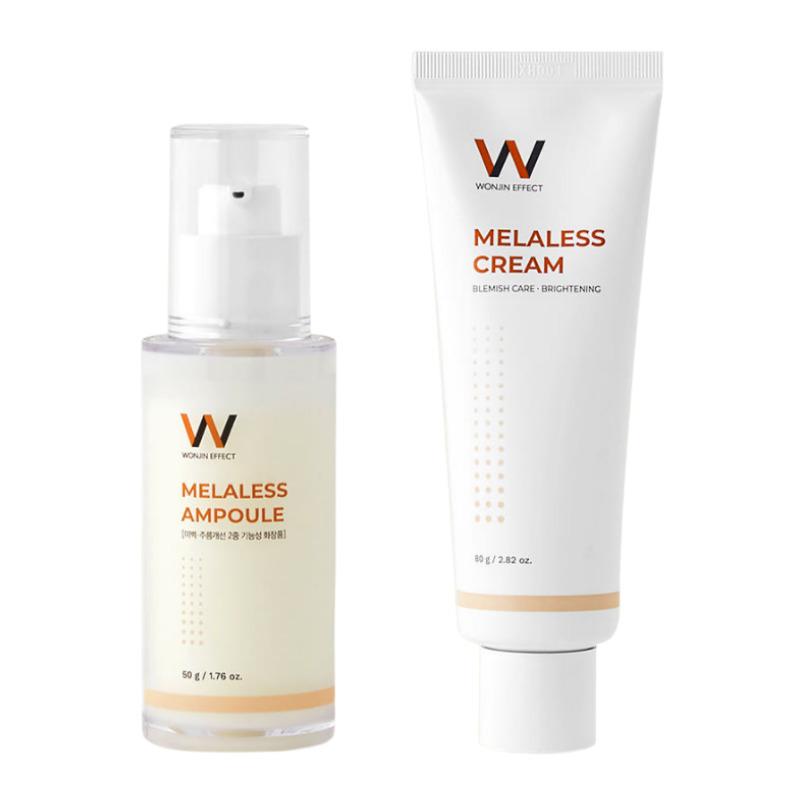 WONJIN EFFECT Melaliss Ampoule 50g + Melaliss Cream 80g Set