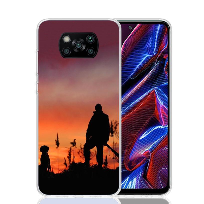 

Hunter Dog Hunting Phone Case For Xiaomi Poco F7 Ultra X7 X6 Pro X5 Redmi 15 15C 13 13C 12 12C 10 10A 10C 9 9A 9C 9T Shell Poco Redmi 9