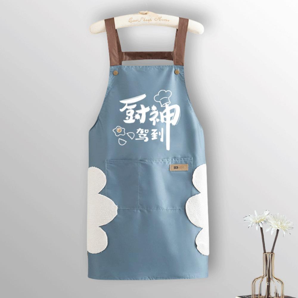 With Pockets Cooking Apron Antipollution Chefs Apron Cleaning Uniform Cleaning Aprons  Women