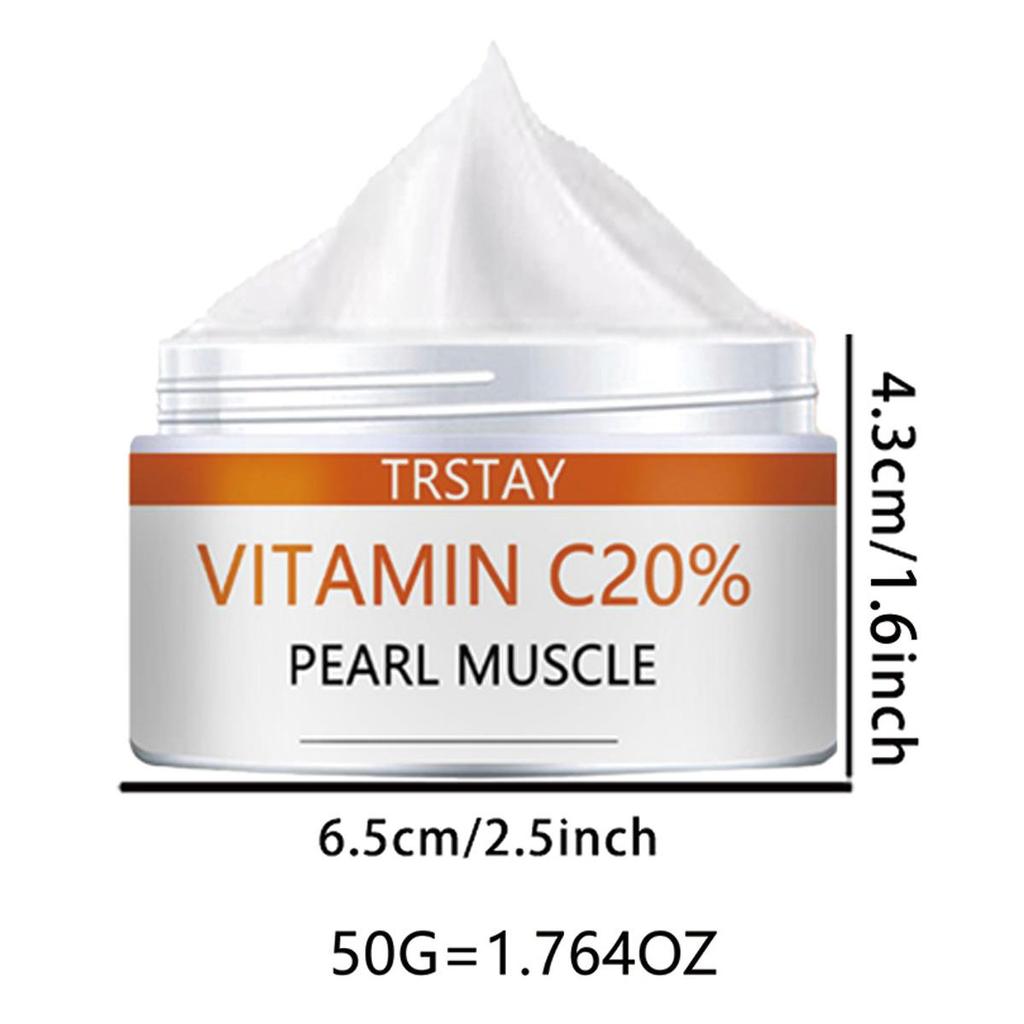 Face face cream, containing vitamin C, antioxidant. Anti aging, brightening and whitening, moisturizing essence cream