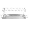 Chicken Wing Leg Rack Stainless Steel Foldable BBQ Rack Portable Grill Holder for Outdoor