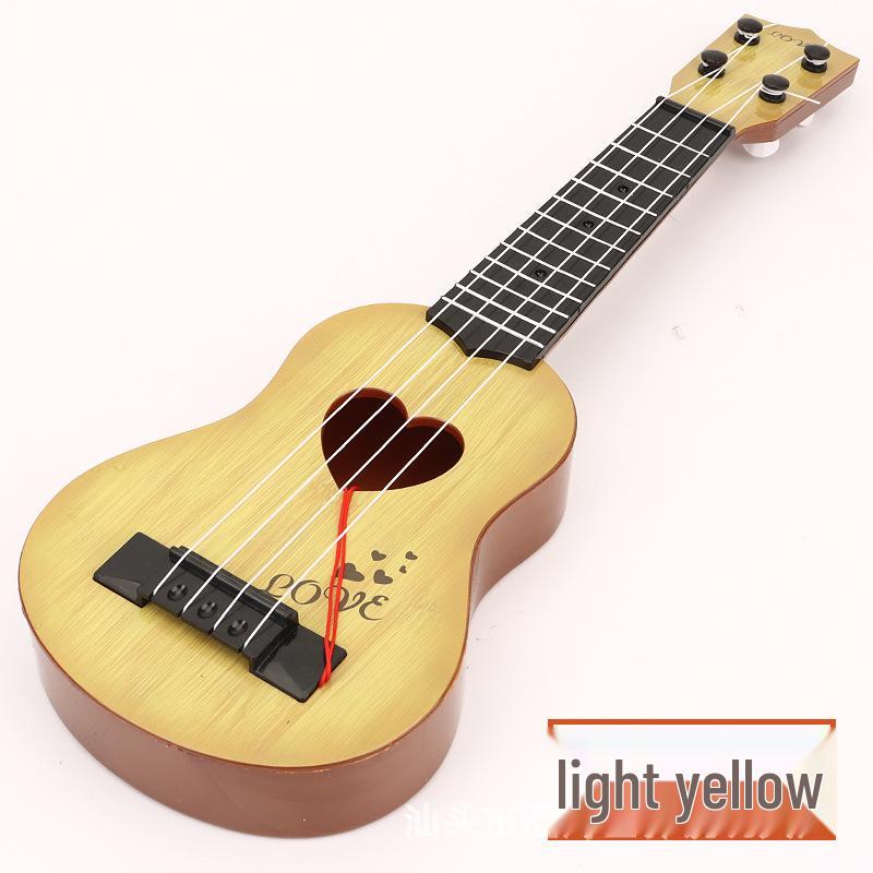 

Игрушечное укулеле для детей - Четырехструнный игровой музыкальный инструмент с простым руководством