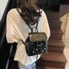 Niche Design Fashionable Backpack New High-end Versatile Casual Bucket Bag Lightweight Small Backpack