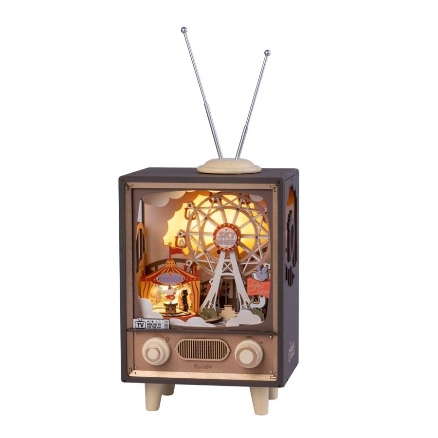 

Руководство пользователя на японском языке Robotime 3D Wood Puzzle Amusement Park Series Tsukurunsu® [Официальная продажа/включен японский язык] (Сансет Парк)