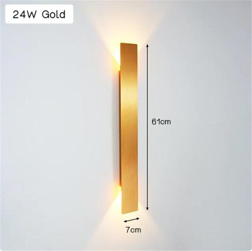 Modern LED Waterproof Outdoor Wall Lamp IP65 Aluminum up down Sconce Indoor Decorative Lighting