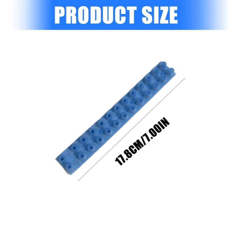 New Keypad Contact Strips Rubber Key Conductive Electronic Organ Maintenance with Simple Installation