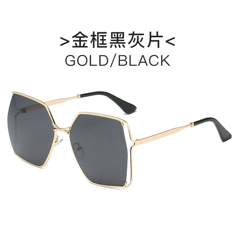 Retro Small Frame UV Protection Fashion Metal Sunglasses Sunglasses for Men/Women Square Sunglasses Polygon Sun Glasses