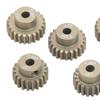 RC Motor Pinion Gear 3.175mm 18T 19T 20T 21T 22T 23T Metal Pinion Motor Gear Set for 1/8 1/10 RC Climbing Car General