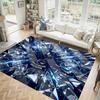Tottenham Hotspur Design Crystal Velvet Carpet Cozy Non?Slip Printed Rug For Bedroom Living Room Entrance