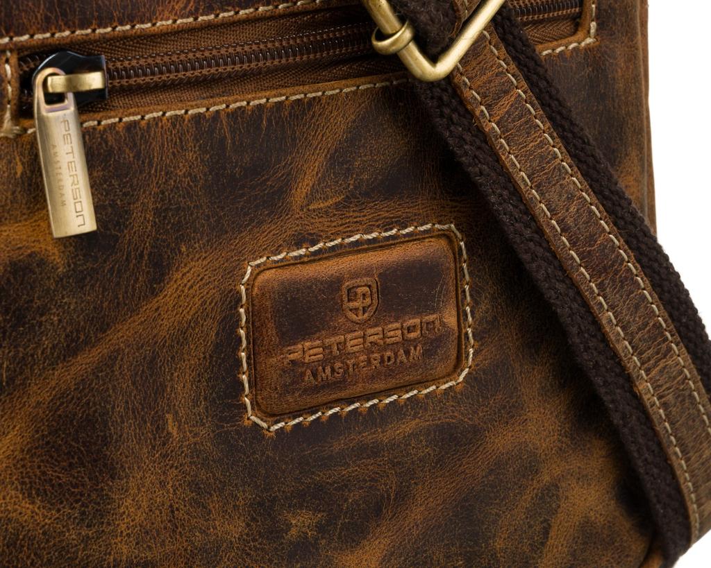 PTN 376-TMH-5955 Tan Leather Bag