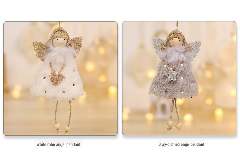 Ming Guan Angel Doll Christmas Tree Ornaments - Children's Holiday Gifts
