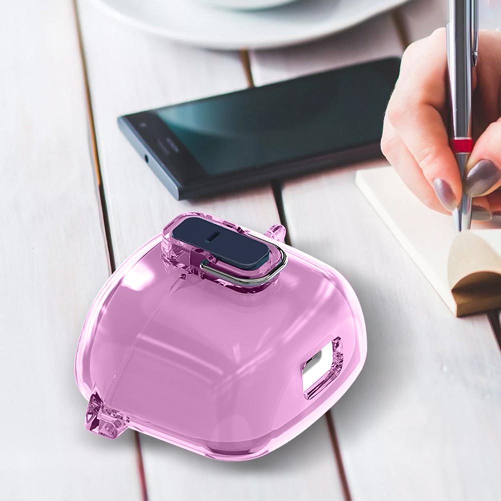 Protective Cover Shockproof Hard PC Shell Clear Case Cover Earbuds Skin Cover Anti-drop for JBL Tune Flex 2025 Wireless Earbuds