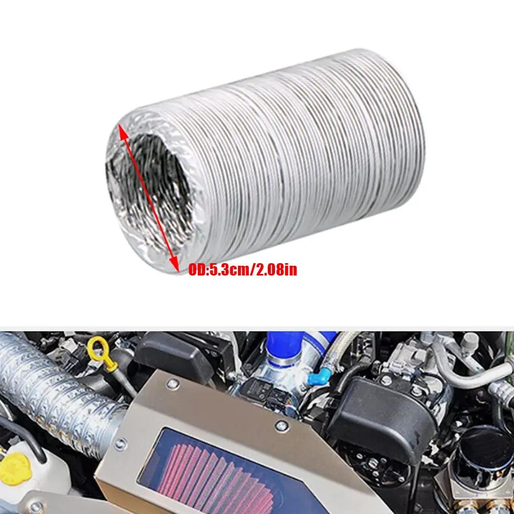 1Set Car Front Bumper Admission Air Turbo Air Intake Pipe Kit ABS Turbine Inlet Kit Pipe Air Funnel Universal Car Accessories