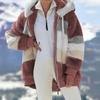 Women's Plus Size Long Teddy Bear Coat Warm Thickening Fleece Faux Fur Coat Plush Teddy Coat Women's Coat
