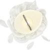 Elegant Feather Organza Fascinator Hair Hoop Church Dress Up Wedding Headpiece