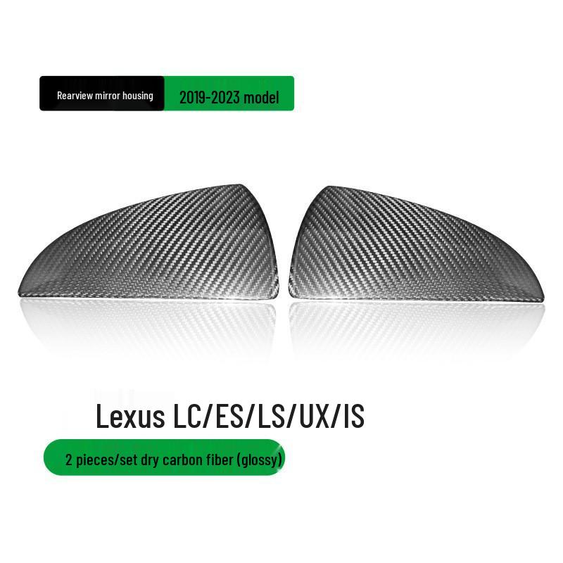Autocolante Oglindă Retrovizoare din Fibră de Carbon Lexus ES/LS/LC