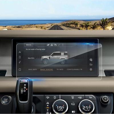 Tempered Glass Screen Protector Film For Land Rover Defender 90 110 10 Inch GPS Navigation Center Display Anti-scratch