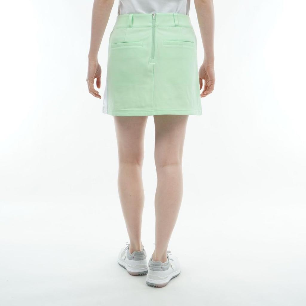 Golf Lightweight Sweat Skirt Inner Green 2 [New Balance] Women's (Shape Retention, Stretch, Included) / 012-4134506 130_Light [L]