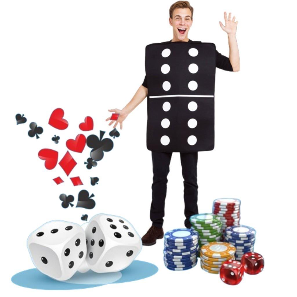 Festival Attire Dice Cosplay Costume For Men's Game Role Play Character Dress