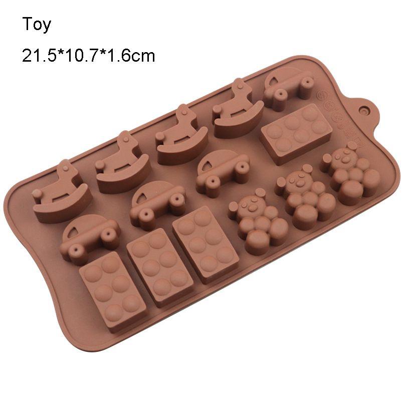 Christmas Silicone Cake Chocolate Moulds For Creative Baking And Decorating Delight