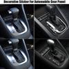1PC Carbon Fiber Texture Gear Shift Panel Trim Self-Adhesive Scratch Resistant for VW Golf 6 2008-2012 Scirocco 2009-2016