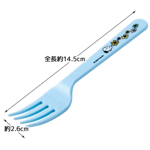 Skater Forks, Set of 4, Snoopy Picnic, Made in Japan, F-18P-A