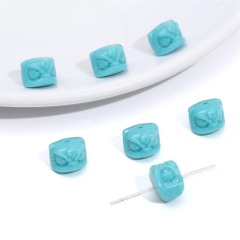 Acrylic Beads Lion Charms Beads For DIY Bracelet Necklace Jewelry Making