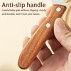 Stainless Steel Knife Head for Cutting Scallions Strips Ergonomic Handle Kitchen Tool for Convenient Cooking in Households