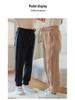 Kids' Seven-Level Windproof Velvet Sweatpants - Korean Style for Autumn/Winter