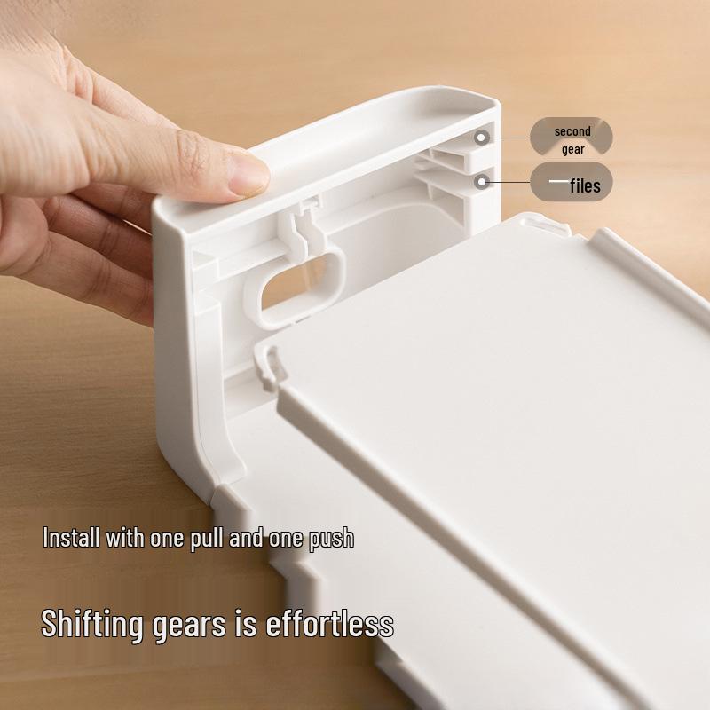 Adjustable Double-Layer Space-Saving Shoe Rack