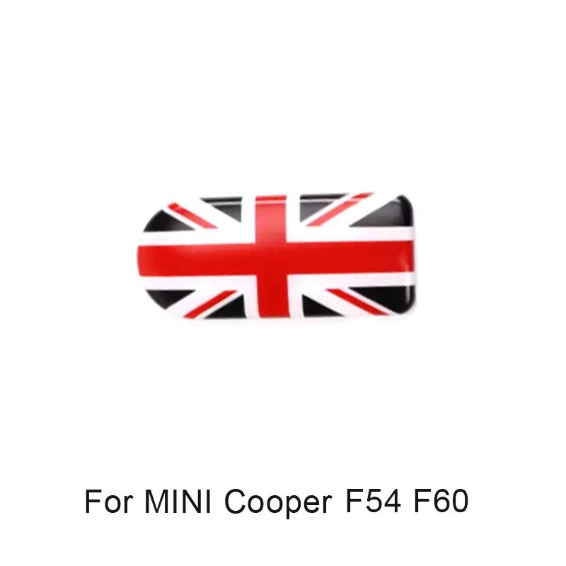Black Flag Car Glove Box Handle Decorative Storage Box cover Sticker For MINI Clubman COOPER S F55 F56 F57 F54 F60 Car-Styling