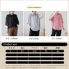 Summer Polo Short Simple Loose Everyday Fall [POGCZMKK] Women's Blouse, Neck, Sleeve, Tuck, Button-Up Shirt, Fit, Slimming, Stylish, Casual, Travel,