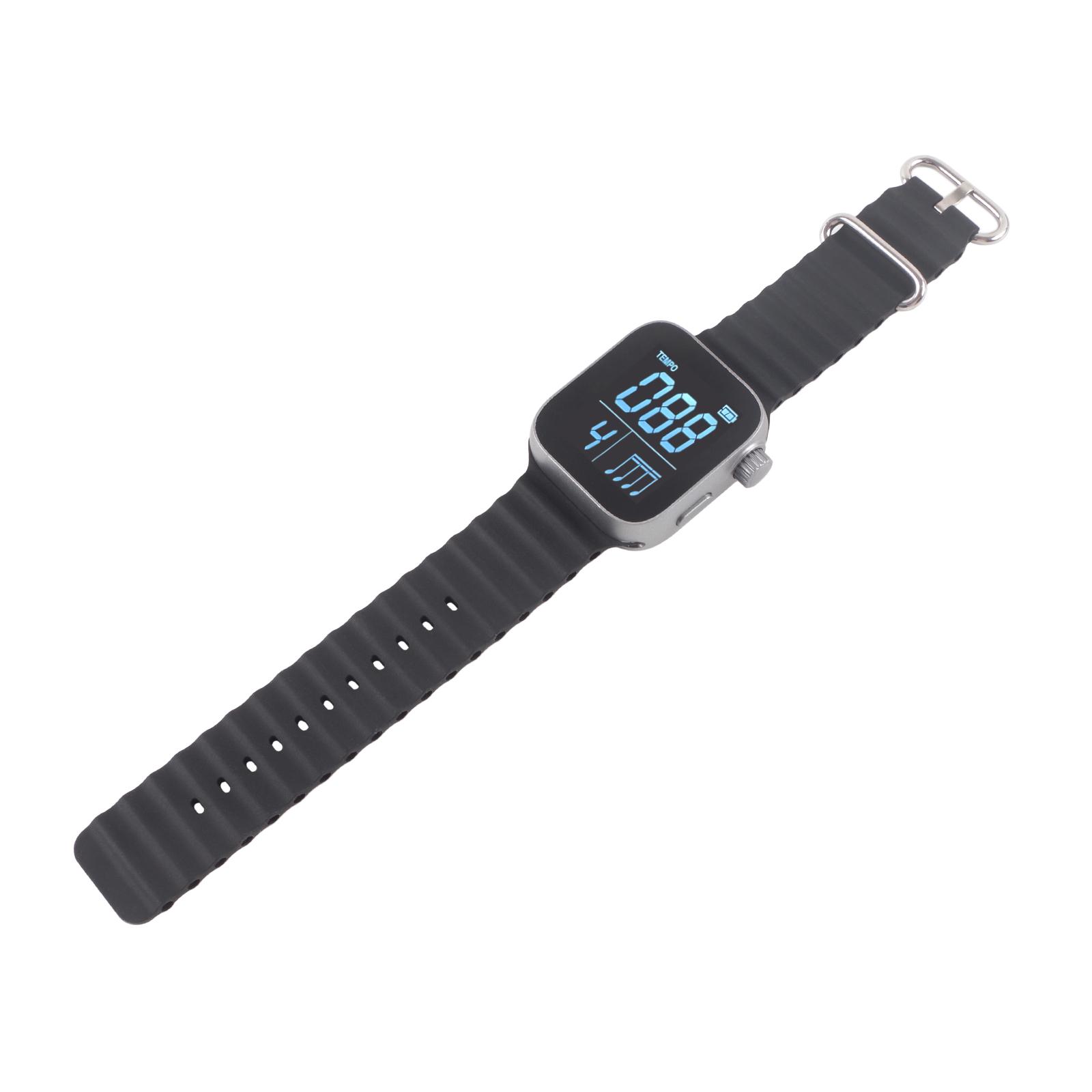 

Вибрирующие часы с метрономом, вибрирующий тихий метроном, носимый тренажер Beat Trainer, устройство с метрономом, текстура ABS