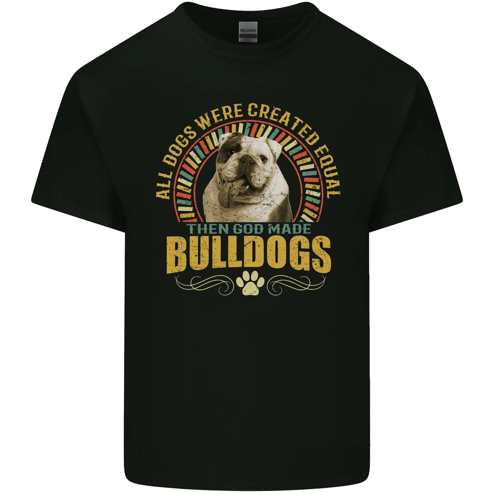 A Bulldog Dog Kids T-Shirt Childrens S