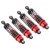4 PCS 75mm RC Car Oil  S Aluminum Alloy Damper Set for 1/10 Scale RC Cars