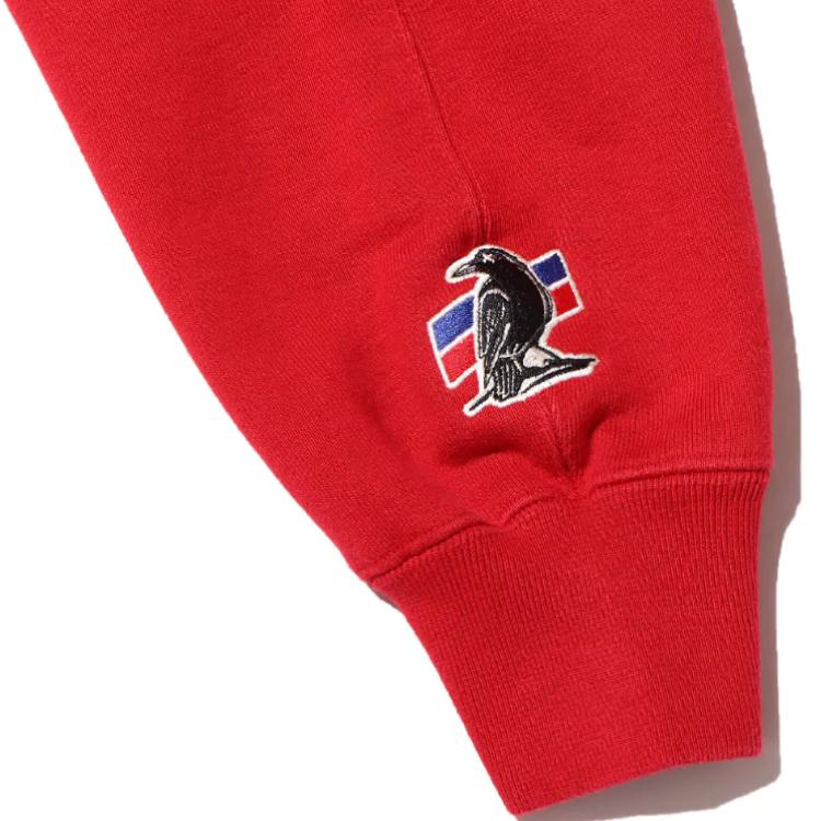 Jordan Logo Print Crewneck Sweatshirt Women sweatshirt Red DV6966-687