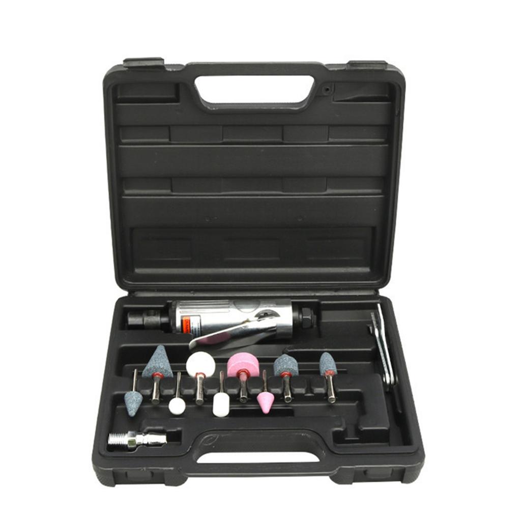 16 Pcs 14 Inch Air Die Grinder Kit 3mm6mm Pneumatic Rotary Grinding Tool Air Grinder Polishing