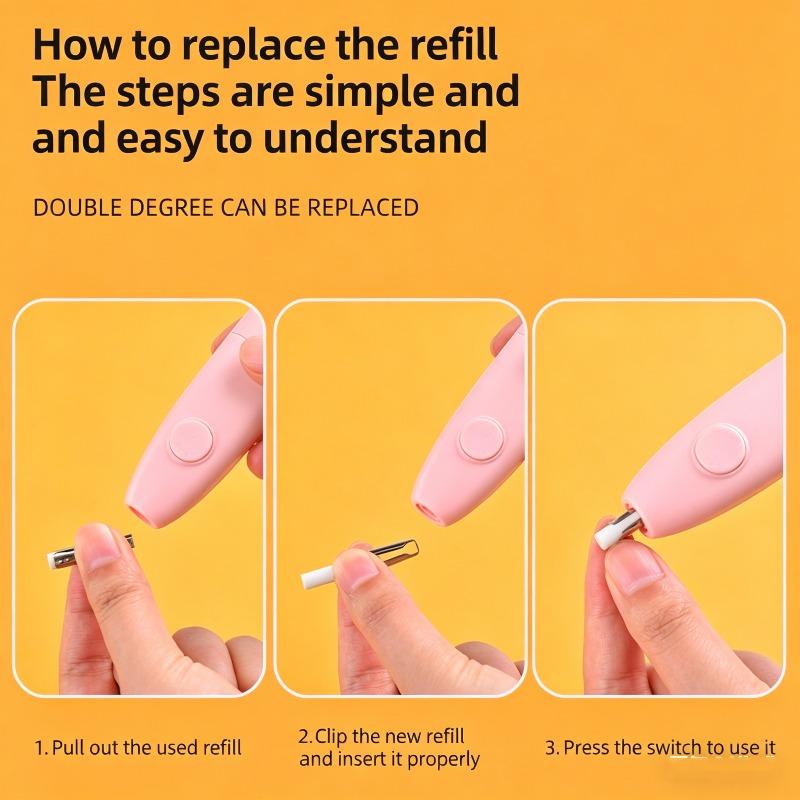 Electric Eraser Kit Automatic Pencil Erasers With 50 Refills For Art Sketching