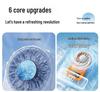 Ice Pack Portable USB Handheld Fan - Strong Wind Cooling for Outdoors