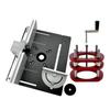 A96I-65Mmdiam Motors Router Lift Aluminum Alloy Router Lift Kit Table Base Alum Woodworking Router Table Insert Plate Board B