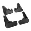 4Pcs Automotive Mud Flap Fit for Subaru Crosstrek 2024 2025 2026 ABS Car Mudguard Black
