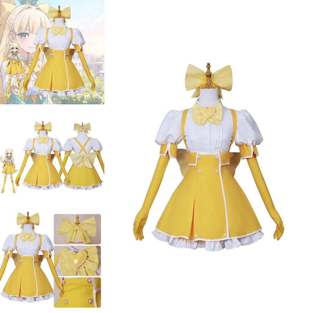 Cute And Elegant Polyester Cosplay Costume For Magical Girl Cosplayers Xs-xxxl