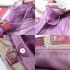 Used COACH Tote Bag Signature F17140 canvas/Patent leather beige purple casual
