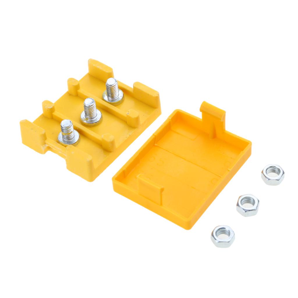 1Pc Durable Electric Bicycle E Bike Motor Controller Wire Connection Box Insulation Box Phase Battery Wire Connector