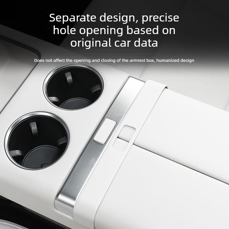 For Li Auto L6 L7 L8 L9 MEGA Car Armrest Box Switch Sticker Decorative Stickers for Central Control Buttons for Li Lixiang Car