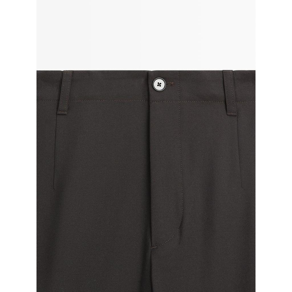 Masimodutti Structured Cool Wool Pants