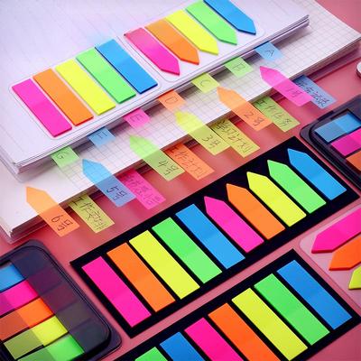 Transparent Writable Index Tabs for Students: Sticky Notes & Page Markers