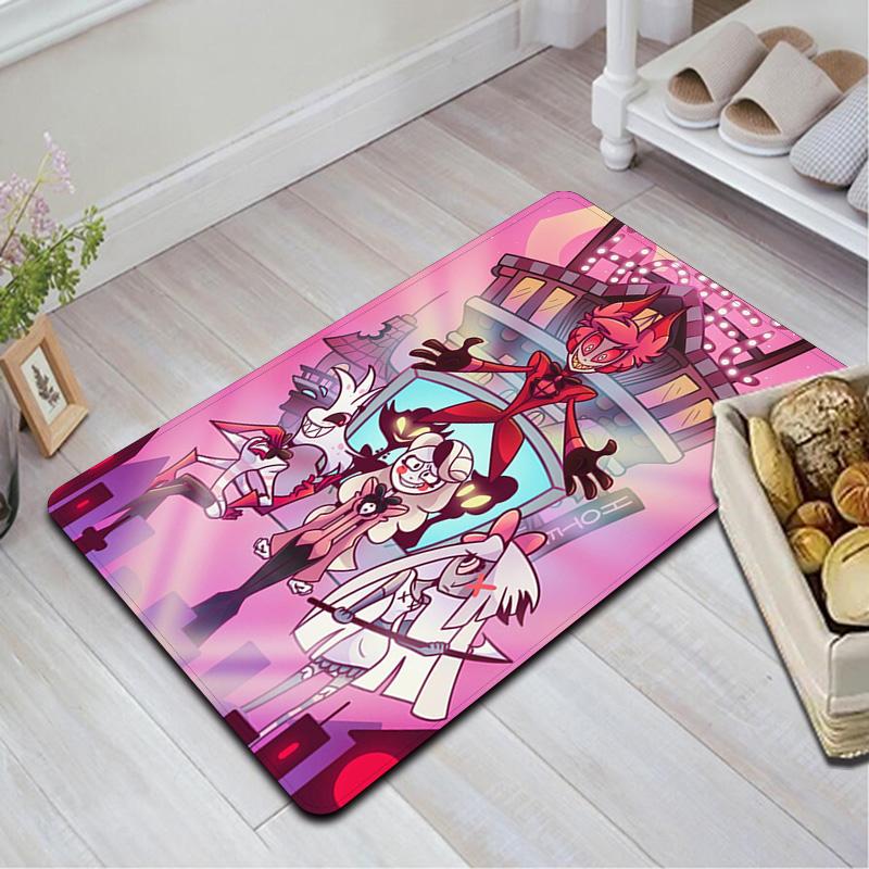 Hazbin Hotel Rug Floor Mat for Living Room or Bedroom Soft and Comfortable Carpet a Gift for Birthday and Holiday.SFF0917340